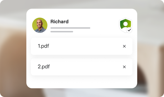 Upload your legal documents onto Fiverr Pro