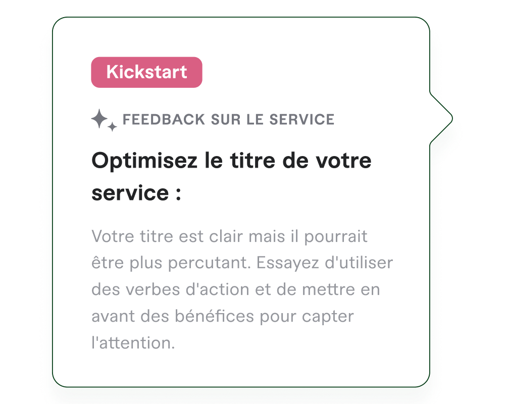 Kickstart AI-powered feedback by Fiverr Neo