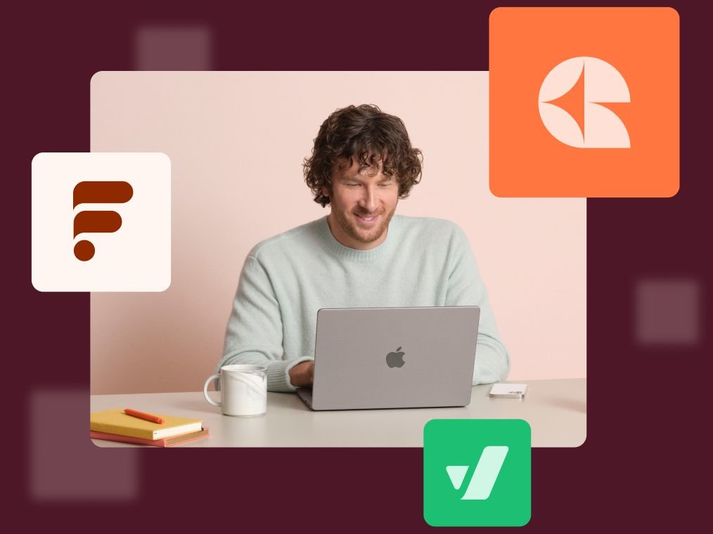 designer with a laptop