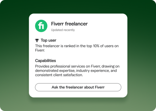 Fiverr freelancer