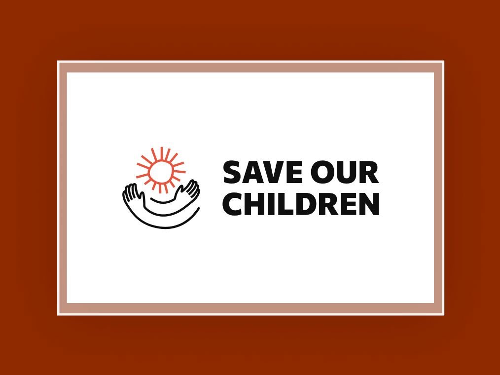 Save our children logo