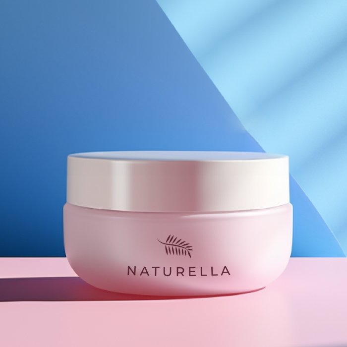 beauty product design with montserrat font
