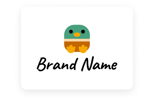 baby duck cartoon logo
