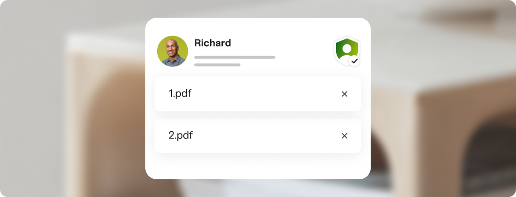 Upload your legal documents onto Fiverr Pro