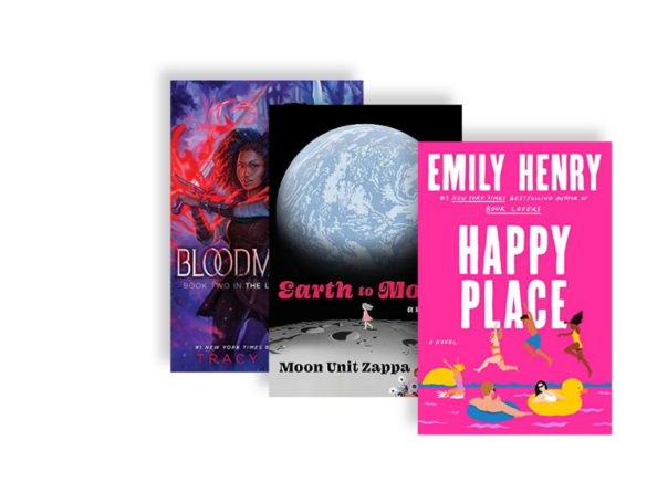 3 Books. Bloodmarked (The Legendborn Cycle, Bk. 2) by Tracy Deonn. Paris the Memior by Paris Hilton. Happy Place by Emily Henry