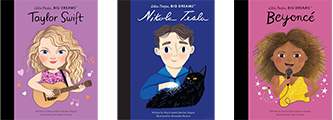 3 Books Listed: Taylor Swift (Little People, Big Dreams) by Maria Isabel Sanchez Vegara. Nikola Tesla (Little People, Big Dreams) by Maria Isabel Sanchez Vegara. Beyoncé (Little People, Big Dreams) by Maria Isabel Sanchez Vegara.