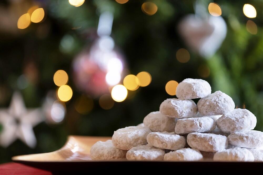 Traditional Christmas greek food