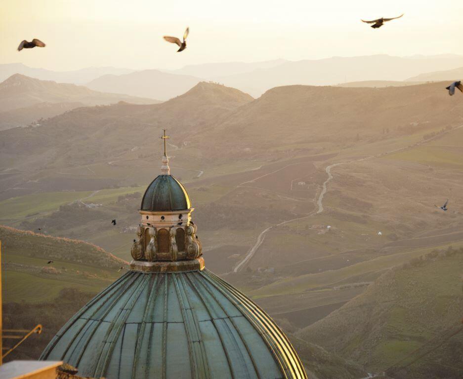 View from Gangi, Sicily