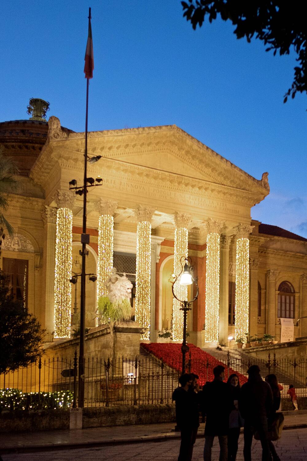 Christmas in italy palermo