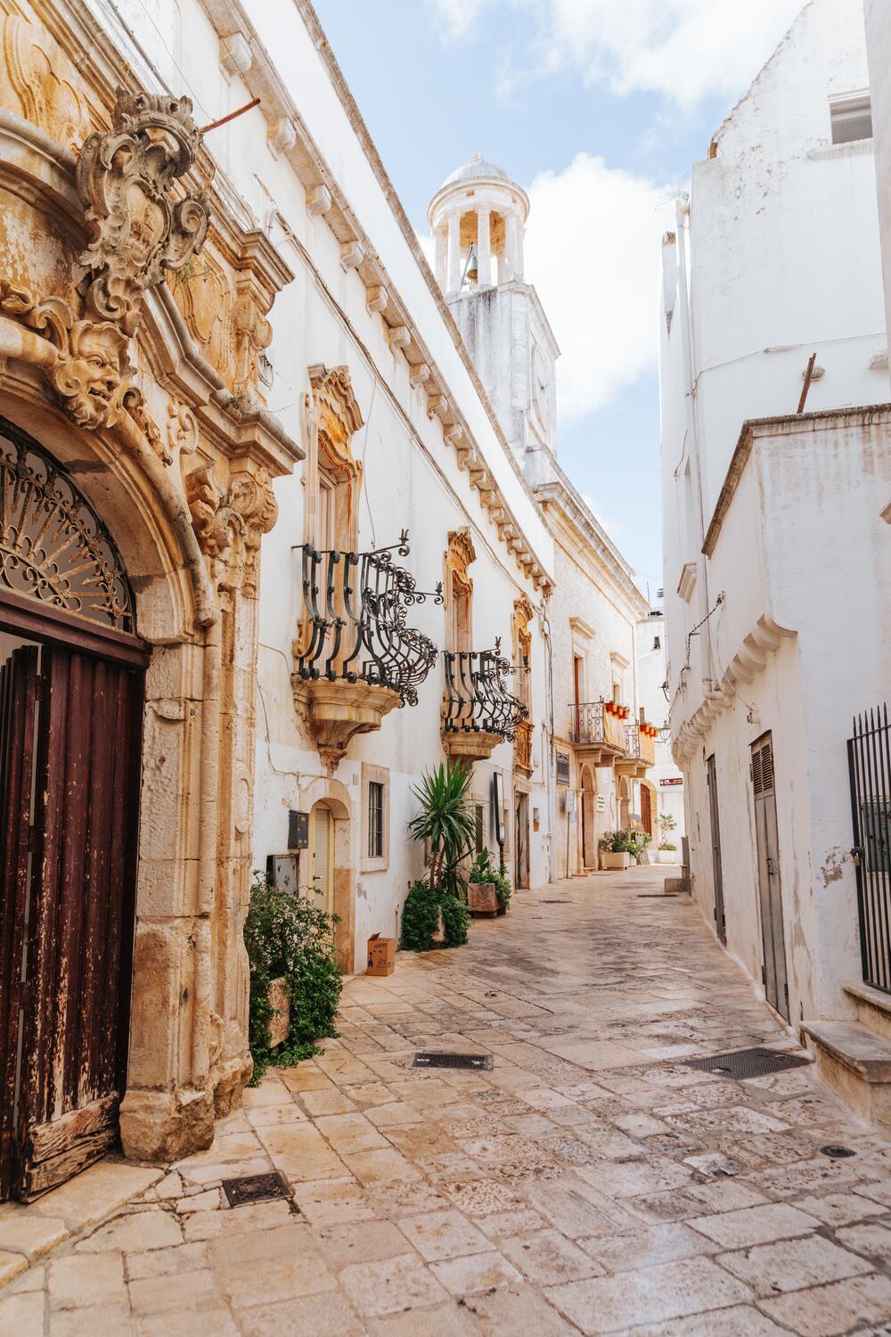 puglia locorontondo town