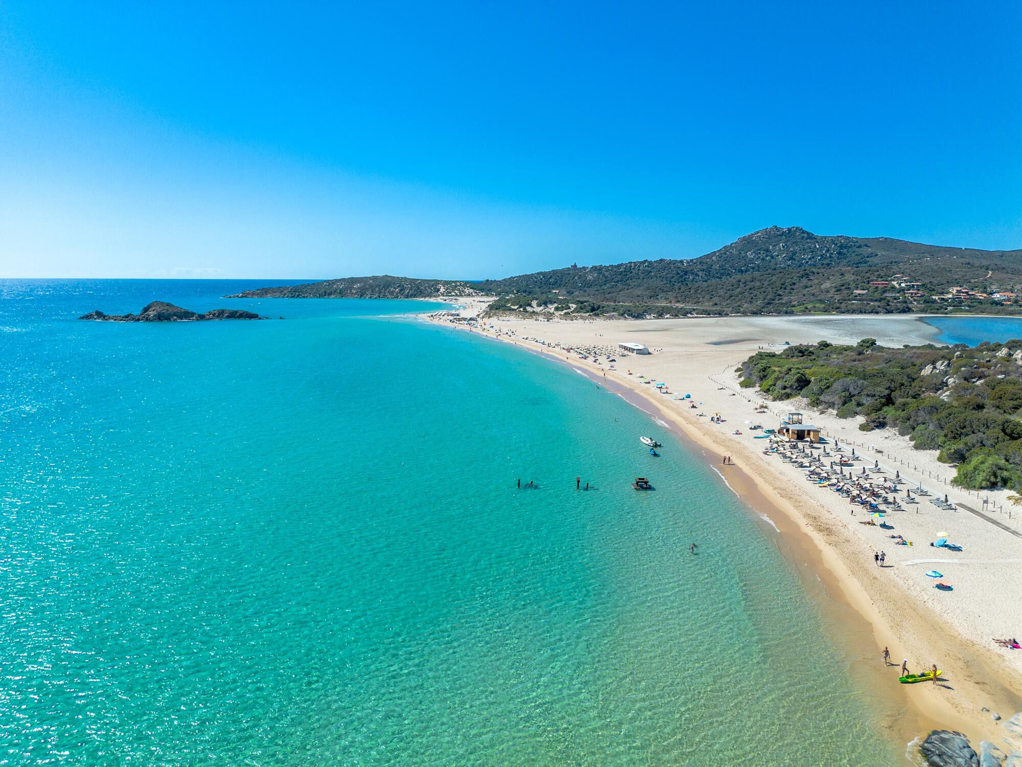 Su Giudeu beach, Sardinia