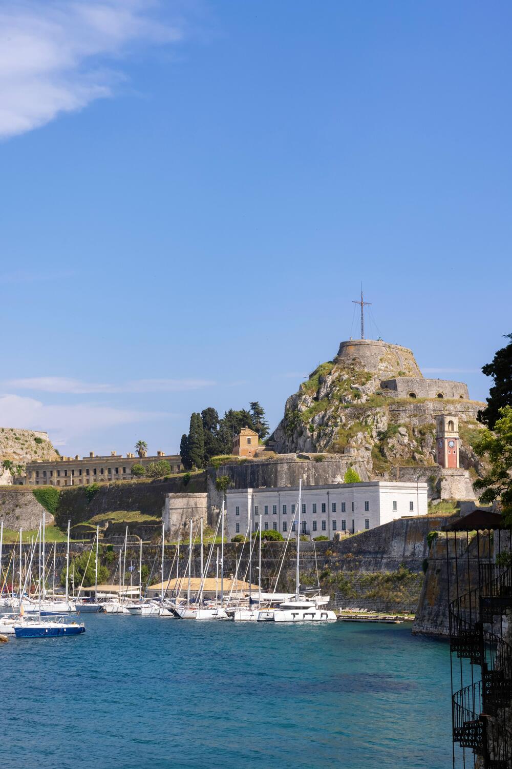 Corfu tower fortress