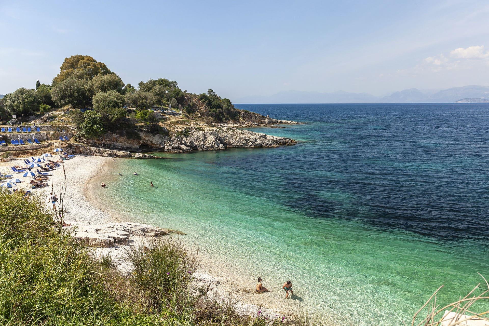 Corfu best beaches