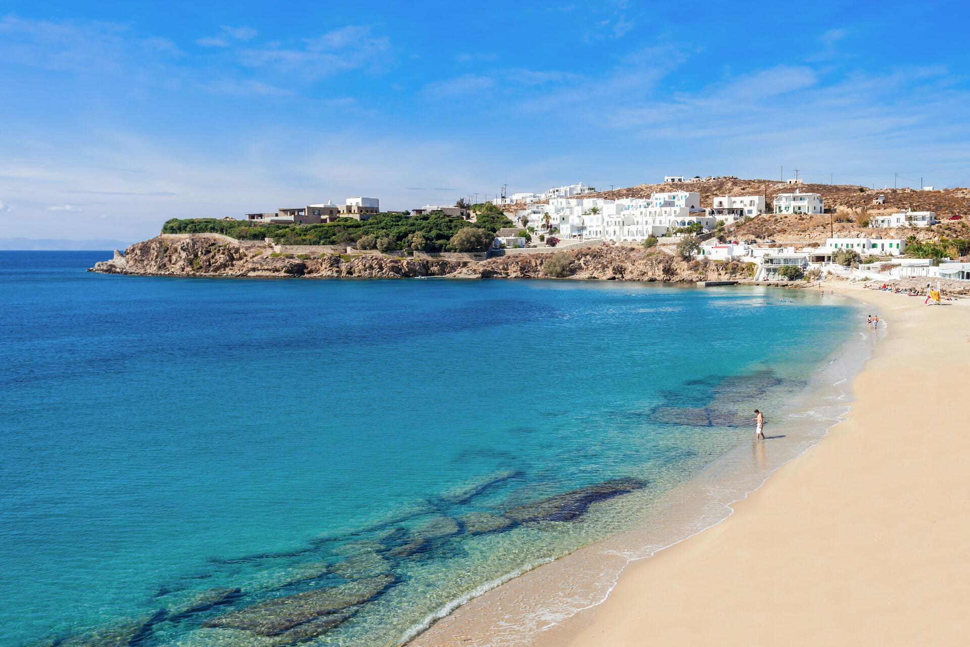 best beaches in mykonos
