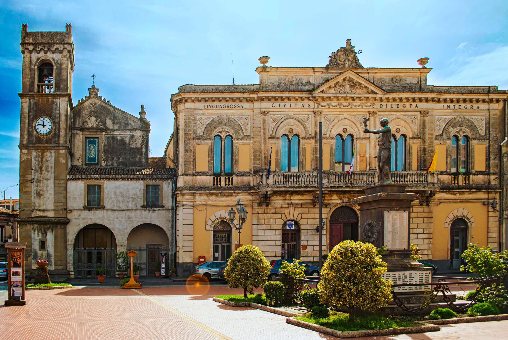 Linguaglossa, one of many attractive, authentic towns on Mount Etna.
