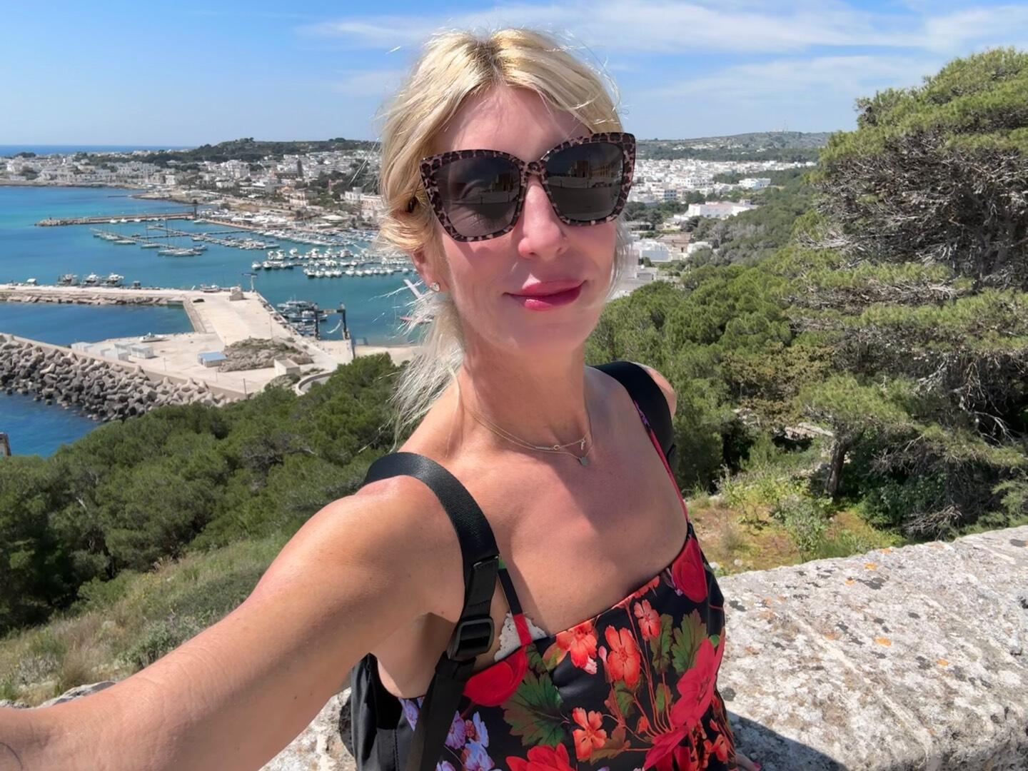 Samantha, our Business Development Manager enjoying the splendid Puglian vistas