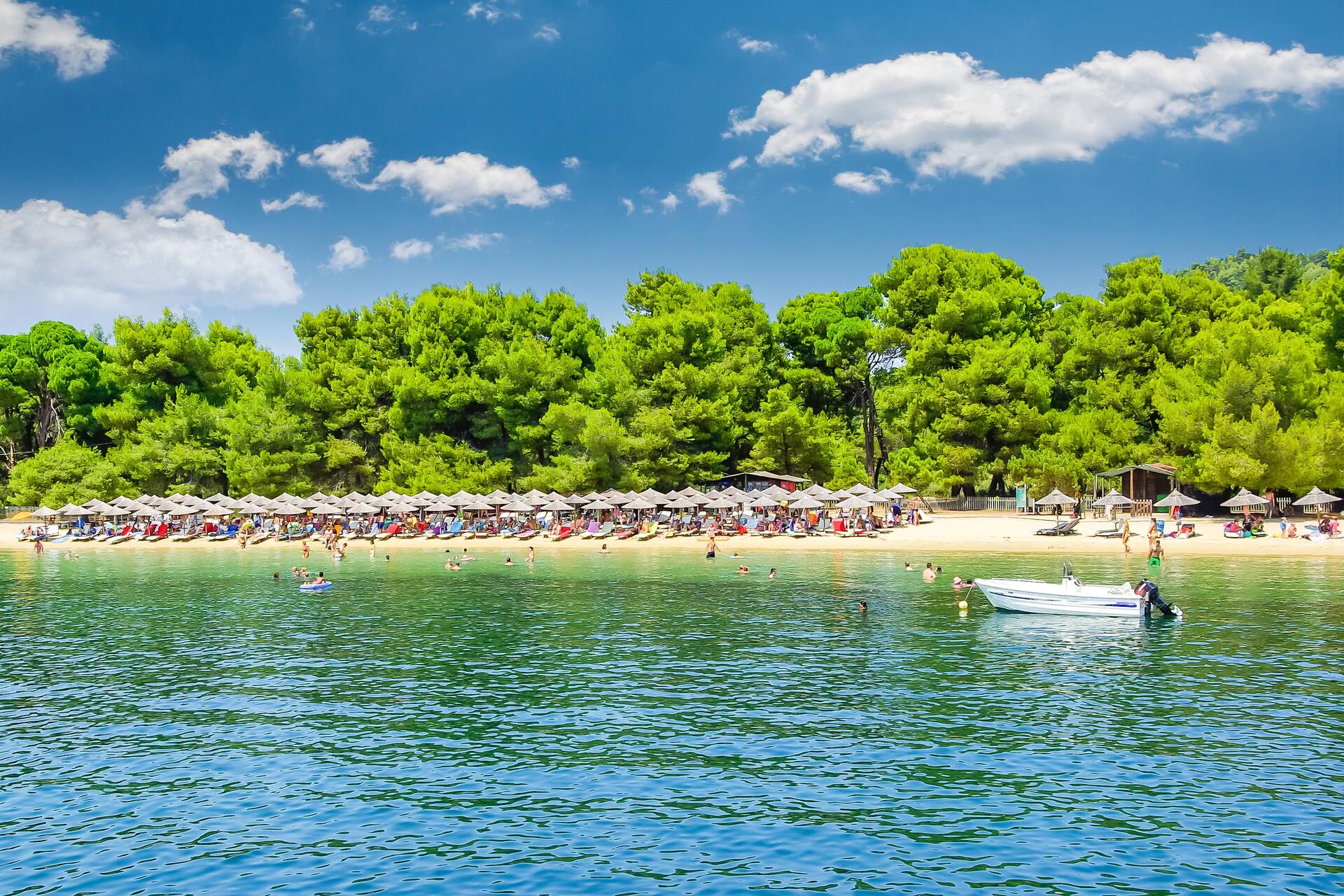 Koukonaries Beach, Skiathos