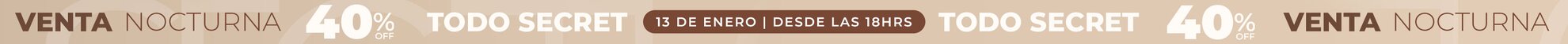 Venta nocturna secret