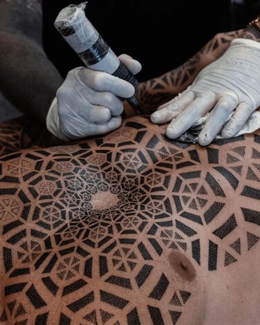 Dillon Forte Tattoo Chest Piece