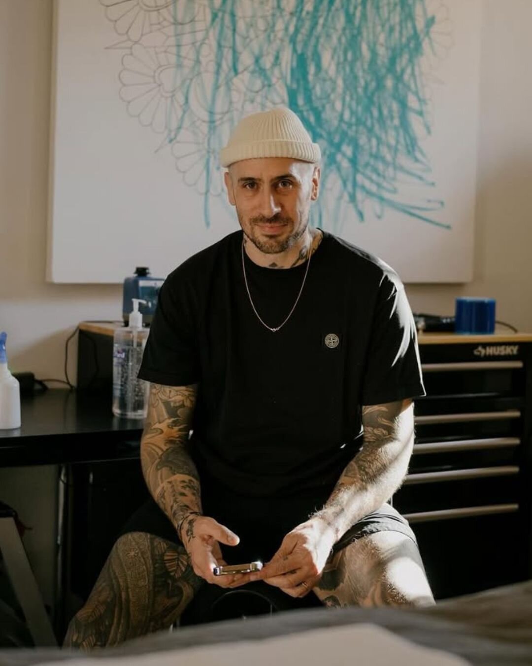 Portrait of curator Maxime Plescia-Buchi