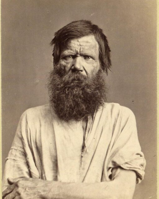 Convict with facial branding