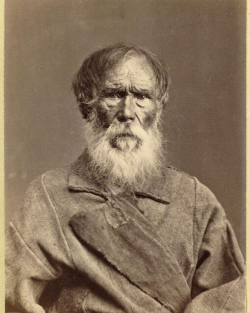 Convict with facial branding