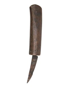 Makkiri knife used by the Ainu 