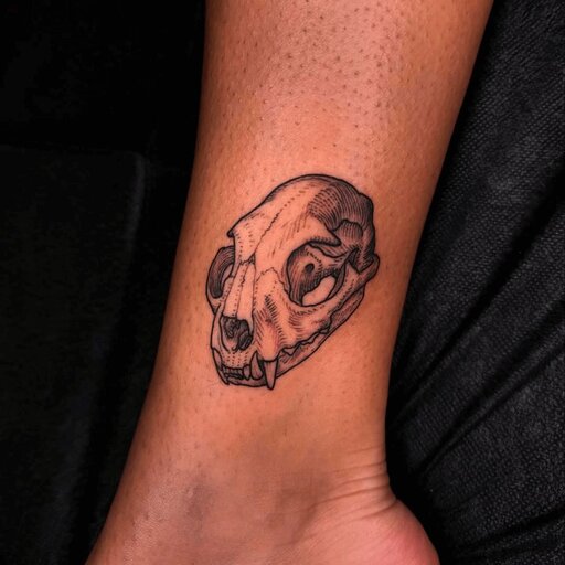 Landon Morgan Tattoo Design Skull 