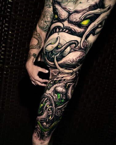 Evan Duswalt's Body Suit 