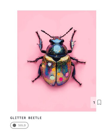 Pamela Carvalho Wanna Do Tattoo Design Glitter Beetle