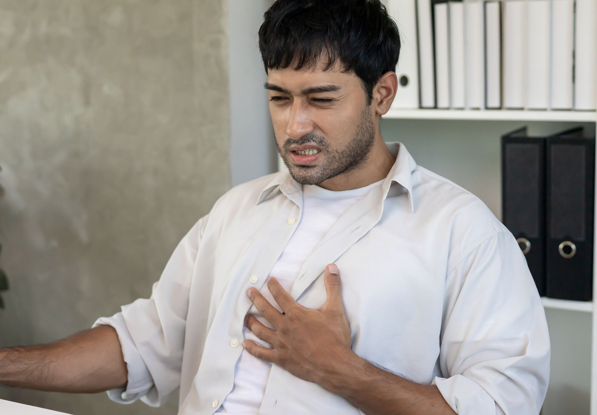 Illustration eines Magens