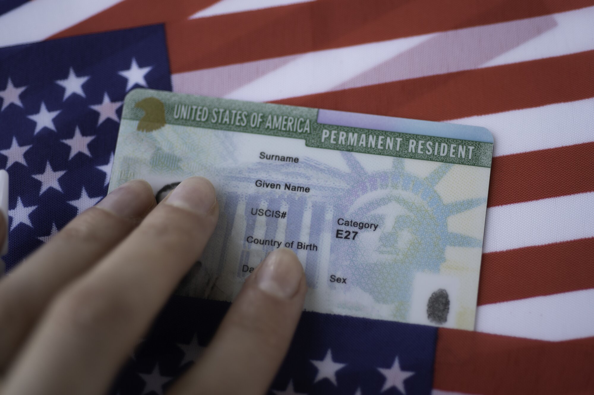 What is a Green Card number and where can you find it?