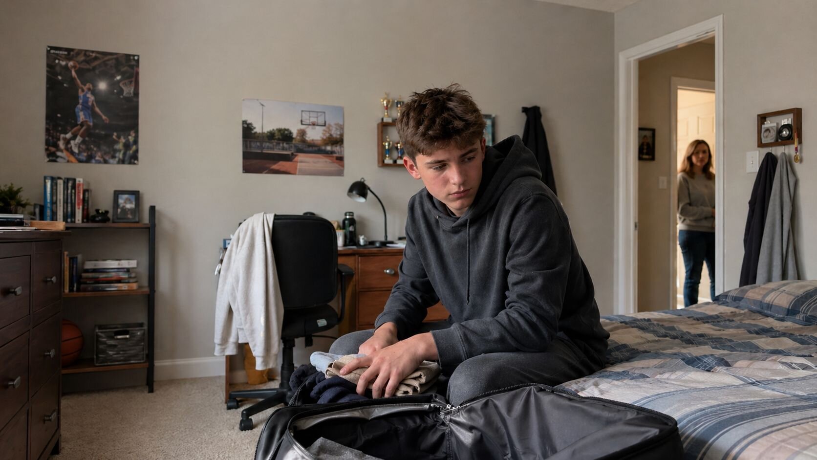 Can kids decide which parent they live with?