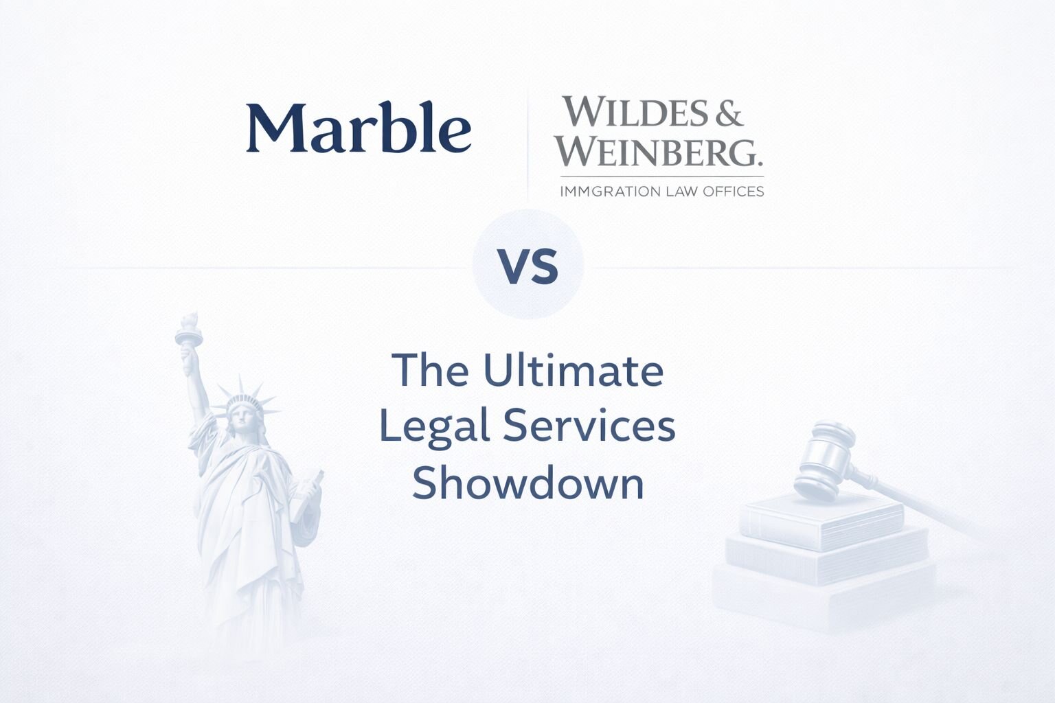 Marble vs Wildes & Weinberg: the ultimate legal services showdown