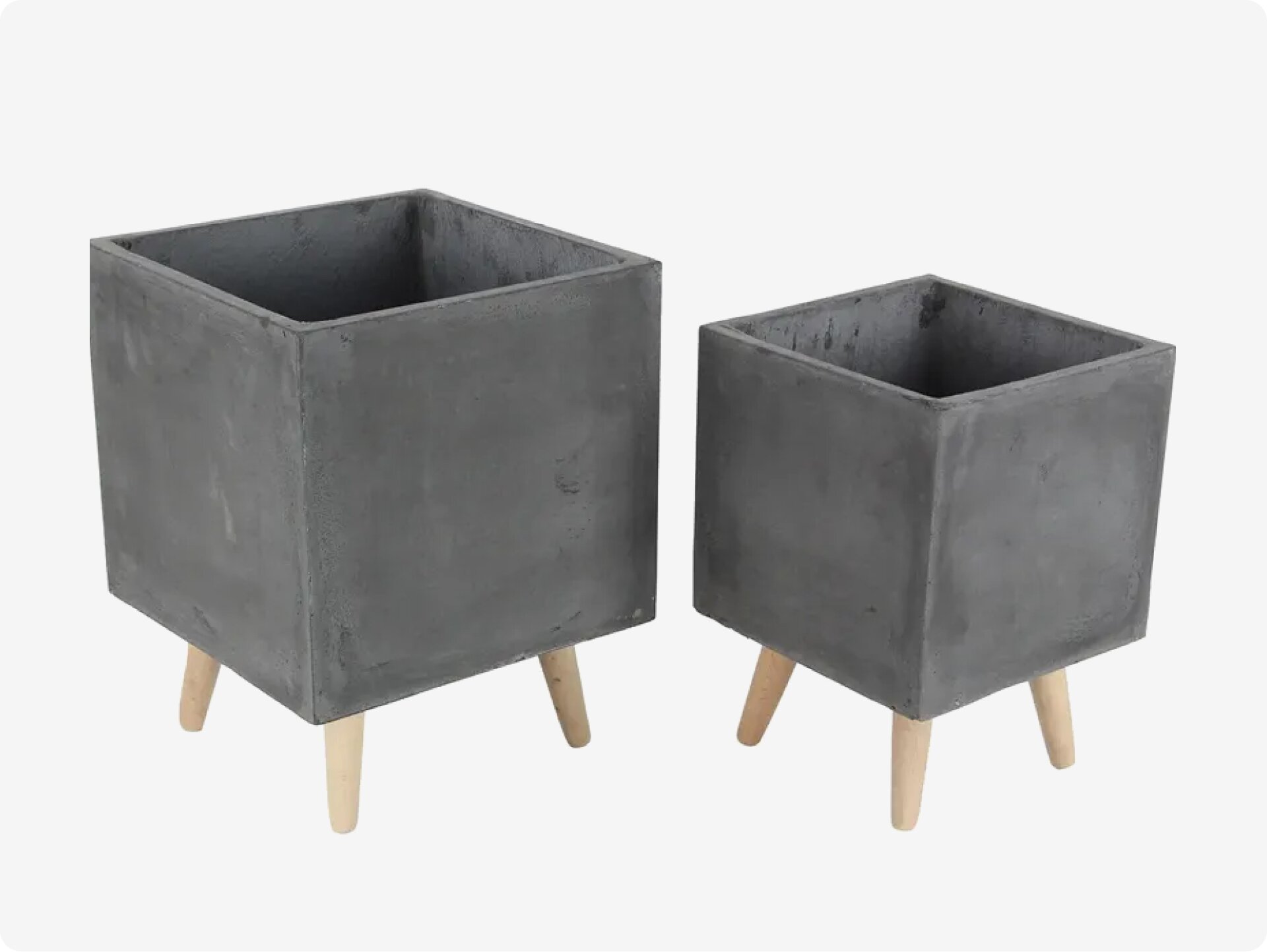 Charcoal Planters