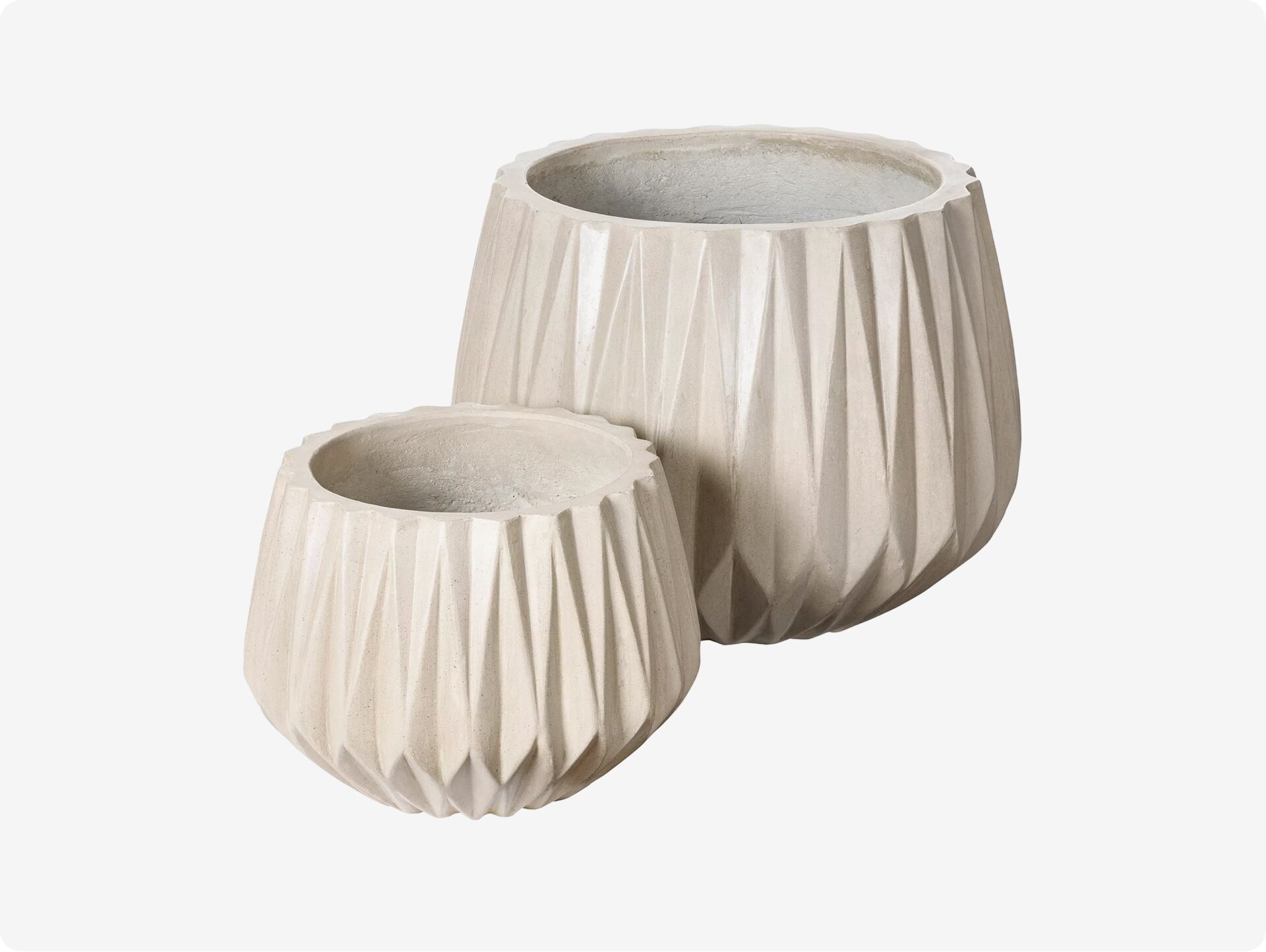 Seastone Decorative Planter Set