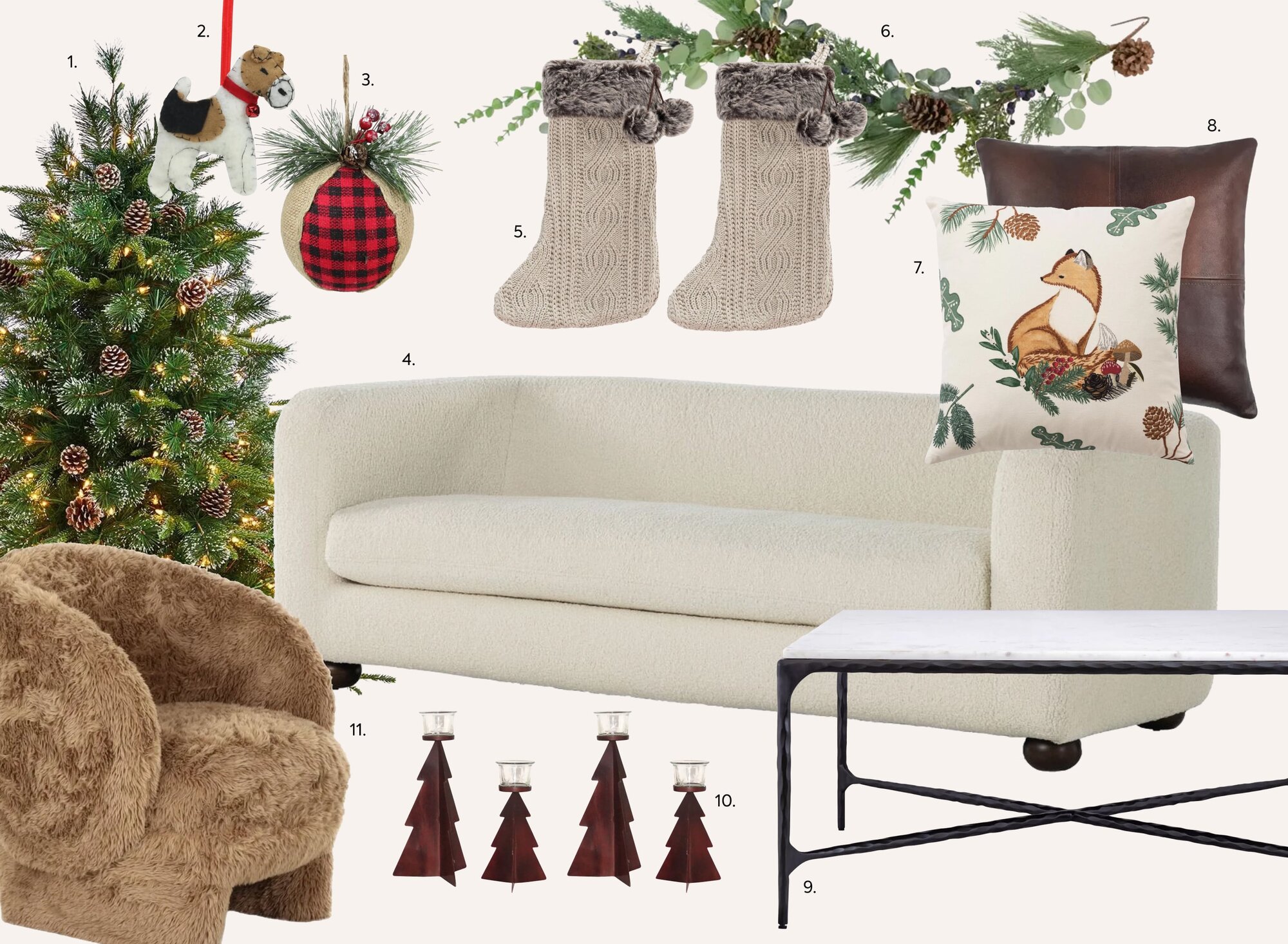 A Rustic & Earthy Christmas