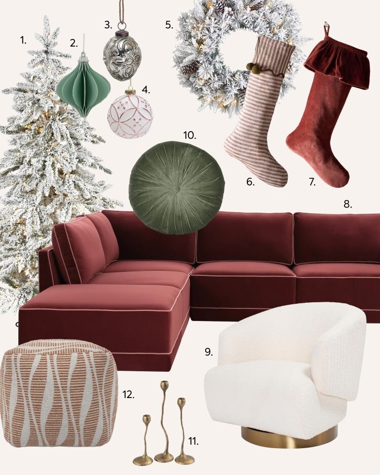 A Whimsical & Glam Christmas