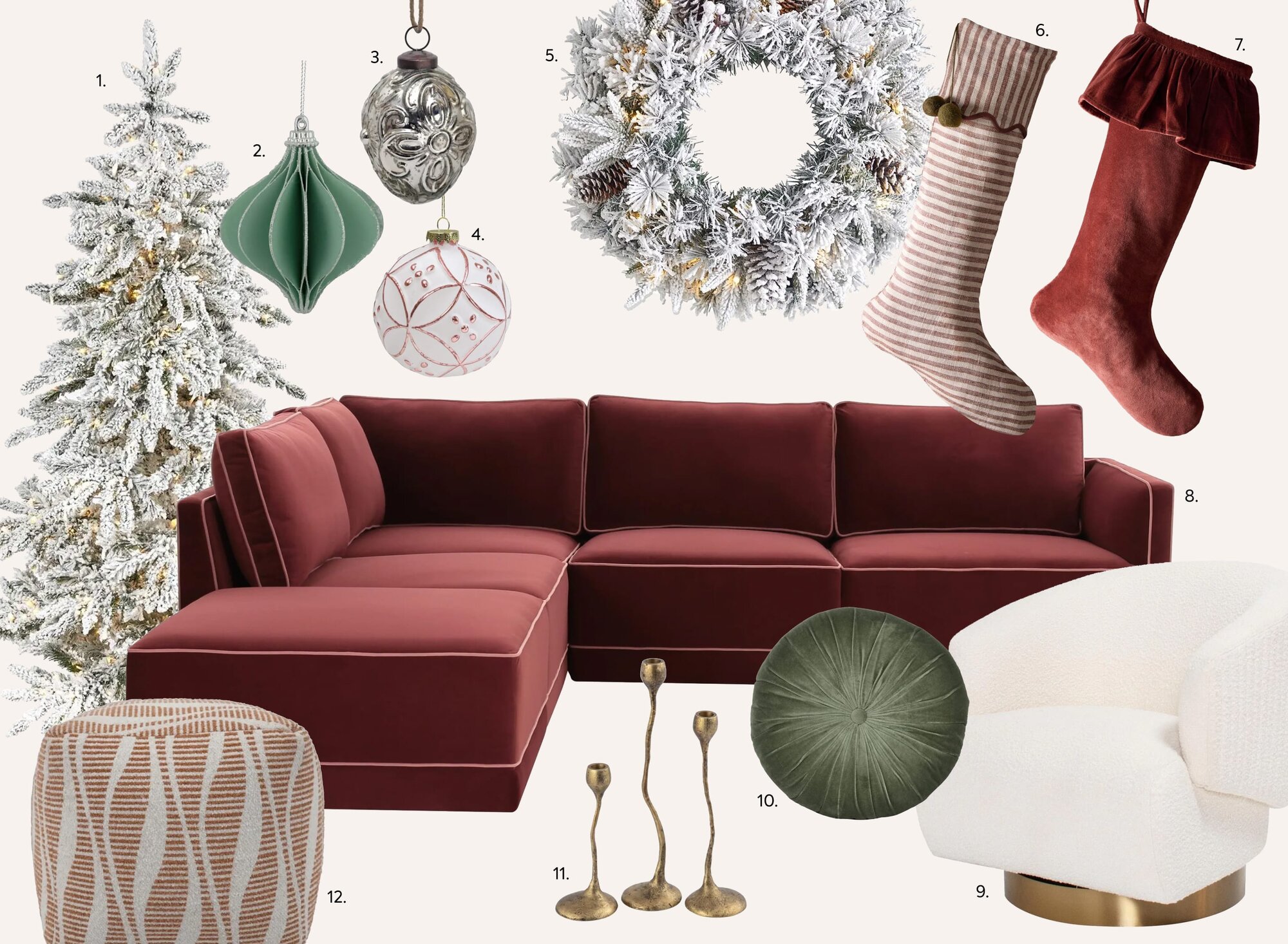 A Whimsical & Glam Christmas