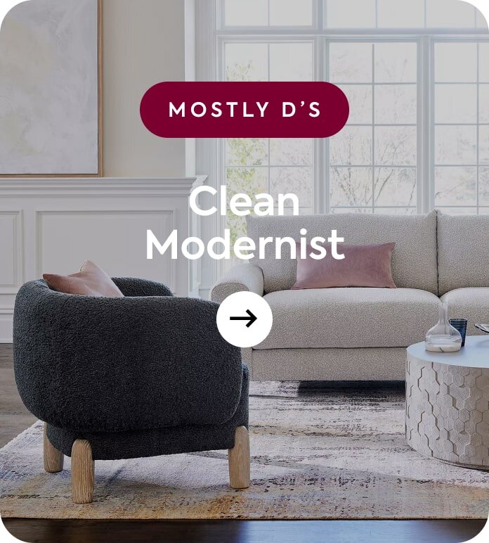 Mostly D's: Clean Modernist