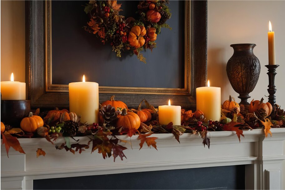 Fall Mantel Decor Ideas