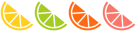 Lemon, Lime, Orange, and Grapefruit