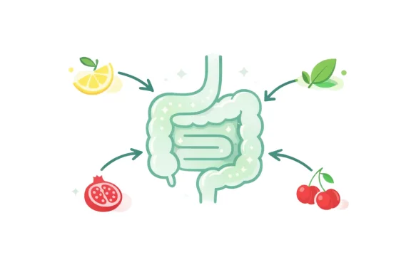 Diagram of how True Lemon Defend can help with absorption.