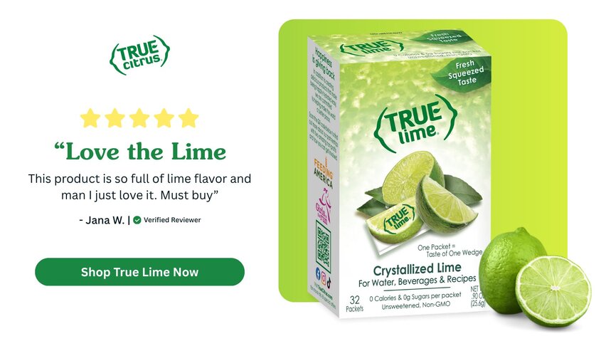 True Citrus “Love the Lime”.