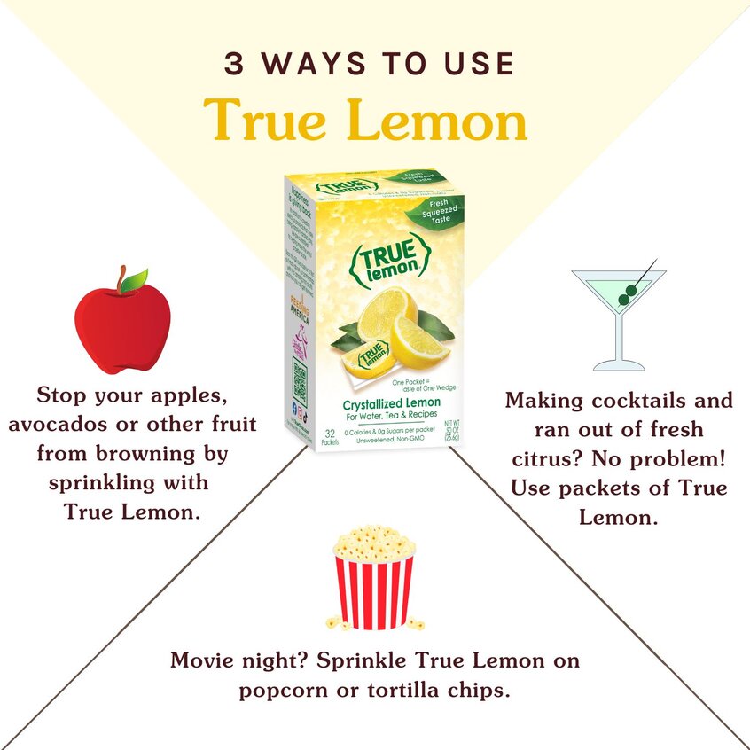 Three ways to use True Lemon