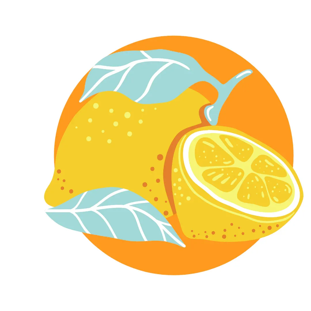 A graphic of a lemon.