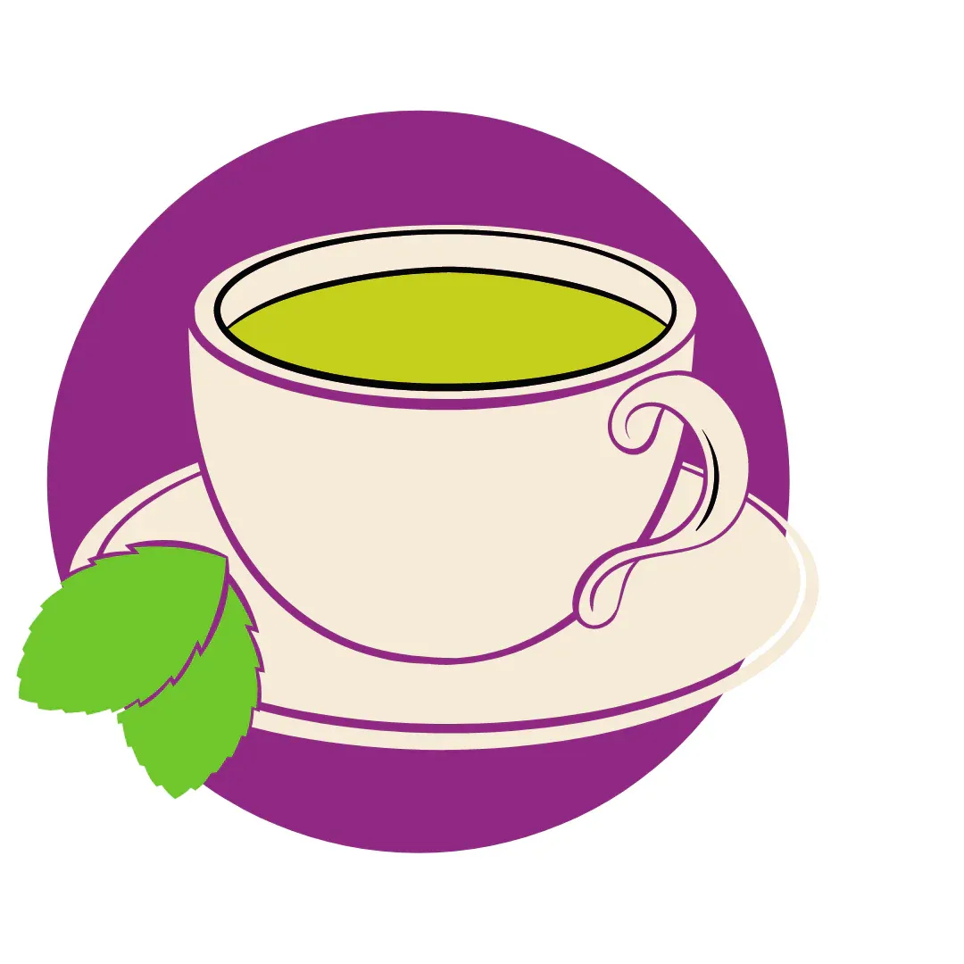 A graphic of green tea.