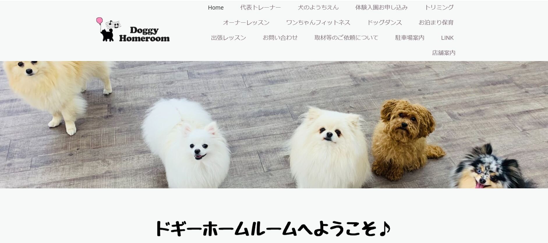 フィットネス・プールなどがある犬のジム施設
