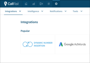Dynamic Number Insertion for call tracking