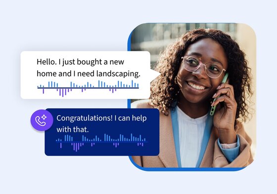 speech bubbles filled with dollar signs and the CallRail icon